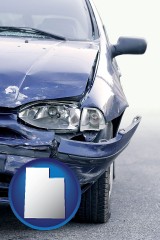 utah an automobile accident, hopefully covered by insurance